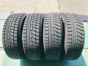 中古 バリ溝 2023年製 215/65R16 4本セット YOKOHAMA IG60 ice GUARD ヨコハマ アイスガード スタッドレス 冬タイヤ アルファードなどに