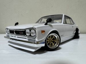 SKYLINE 2000GTR ホワイト　1/24完成品