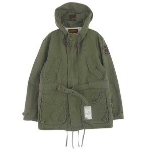 NEIGHBORHOOD ネイバーフッド 111TSNH-JKM01 WESTON C-JKT ウェストン モッズコート ジャケット カーキ系 M【中古】