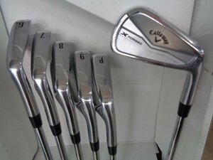 値下▼2024】 キャロウェイ X FORGED MODUS3　TOUR105 S 5-9.PW 6本 アイアン 20240731☆233704#4