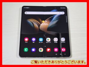 　★【49400WM】 ジャンク au SCG16 SAMSUNG GALAXY Z Fold4 グレイグリーン 1円 ! 1スタ !