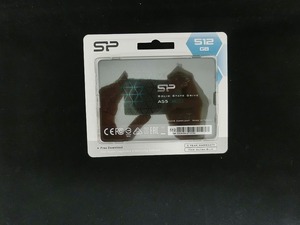 【未使用】 シリコンパワー SiliconPower SSD 512GB ブラック Ace A55　SP512GBSS3A55S25