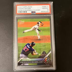 PSA10 Topps Now WBC 大谷翔平vsトラウト 限定 J