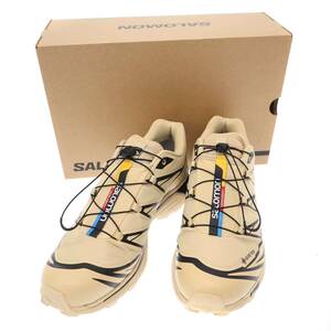 SALOMON サロモン XT-6 GTX スニーカー 474455 ベージュ 28.5cm IT8B5ILUXZPK