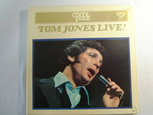 Tom Jones トム・ジョーンズ 　　 /　　　LIVE！　　‐ at Talk of the Town London - ２LP！