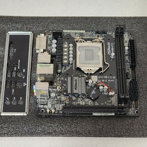 ASRock B360M-ITX IOパネル付属 LGA1151 Mini-ITXマザーボード 第8・9世代CPU対応 Bios 動作確認済 PCパーツ