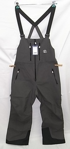 期間限定送料込み超特価!正規新品25 UNFUDGE SNOW WEAR GENTLE BIB PANTS/L/CHARCOAL /アンファッジ ジェントルビブパンツ/ L / チャコール