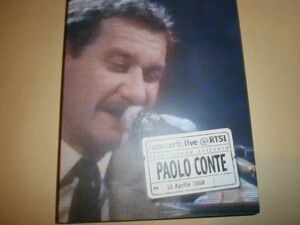 輸入版DVD(PAL)　パオロ・コンテ★1988年ライブ♪カンツォーネ　イタリアン・ポップス