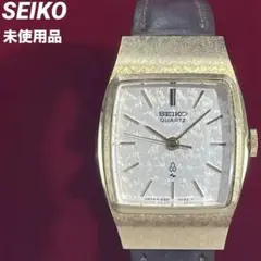 高級 未使用 SEIKO クォーツ 電池交換済 変わりダイヤル 日本製 腕時計