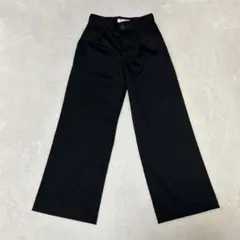 TR w cloth basic wide straight pants