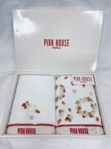 新品　未使用　ピンクハウス　PINK HOUSE タオルセット　 2枚　ウォッシュタオル