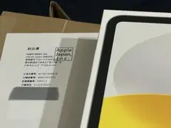 iPad 第10世代　64G シルバー　Apple購入