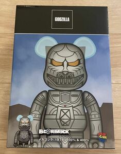 ベアブリック　メカゴジラ　1974 BE@RBRICK ※400%のみ　TOHO 東宝怪獣　MechaGodzilla GODZILLA ゴジラ　レディ・プレイヤー1 50周年