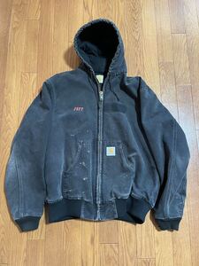 【XL】 カーハート アクティブ ジャケット Carhartt 古着 デトロイト トラディショナル ボロ 鬼フェード サンタフェ ダック パーカー