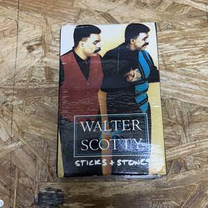 メ HIPHOP,R&B WALTER & SCOTTY - STICKS AND STONES シングル,名曲! TAPE 中古品