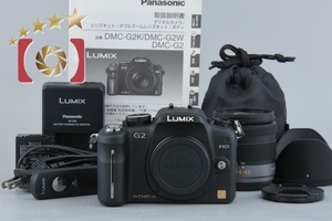 【中古】Panasonic パナソニック LUMIX DMC-G2 レンズキット コンフォートブラック シャッター回数僅少