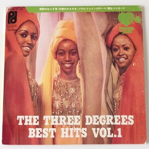 【4曲入7inch】スリー・ディグリーズ ベスト・ヒット(ECPD-21-PH)THE THREE DEGREES BEST HITS VOL.1/荒野のならず者/TSOP/天使のささやき