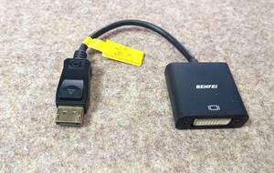 Displayport to DVI　アダプター