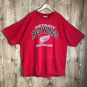 ビッグサイズ メキシコ製 90s VINTAGE Lee DETROIT RED WINGS Tシャツ メンズ XXLサイズ 90年代 リー 古着 e24053011