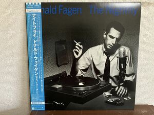 ドナルド・フェイゲン ナイトフライ Donald Fagen Nightfly 帯付 LP レコード IGY スティーリー・ダン STEELY DAN 綺麗目