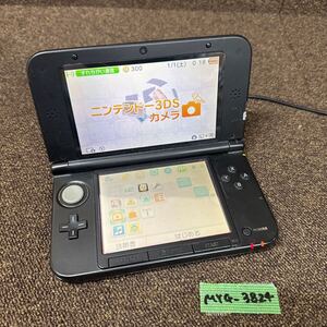 MYG-3824 激安 ゲー厶機 本体 Nintendo 3DS LL 通電OK ジャンク 同梱不可