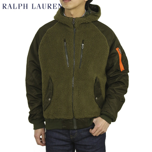 新品 アウトレット b1309 XLサイズ フリース ジャケット フーディ polo ralph lauren ポロ ラルフ ローレン