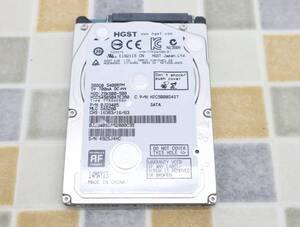 ∠500GB ｜2.5インチ SATA 内臓 ハードディスク ｜HGST Z5K500-500 HDD ｜フォーマット済み PCパーツ ■O0054