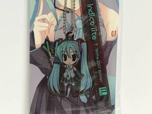 激レア INDICO LITE Mitha 2007 Winter ボーカロイド 初音ミク ストラップ 未使用品 IL グッズ 