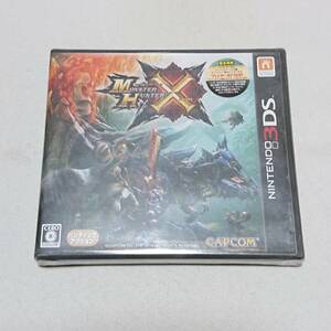 新品未開封●3DS モンスターハンタークロス Monster Hunter X●