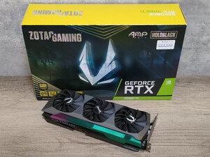 NVIDIA ZOTAC GAMING GeForce RTX3080Ti 12GB AMP HOLO BLACK 【グラフィックボード】