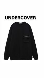 UNDERCOVER　トライバルフラシPK スウェット U黒　サイズ：3 （アンダーカバー）