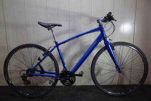 人気良品！MERIDA CROSSWAY 700C アルミ 21速 460mm BLUE クロスバイク