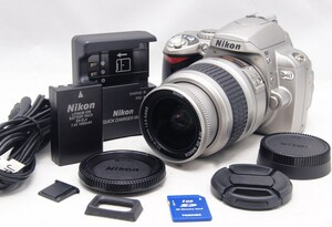 ●美品●初心者入門スタートセット● Nikon ニコン D40 純正 レンズキット + AF-S 18-55 ●すぐ撮影OK●丁寧な対応で安心です★D70