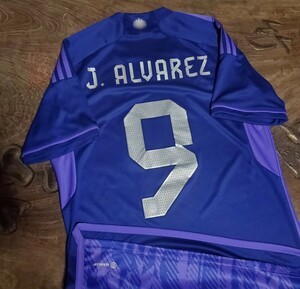 値下交渉 2022年 WC QUTAR アルゼンチン代表 フリアン・アルバレス adidas 2nd 検/WORLD CUP ARGENTINA JULIAN ALVAREZ ワールドカップ Y2K