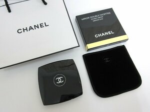 CHANEL/シャネル：ミロワール ドゥーブル ファセット コンパクトダブルミラー 手鏡 中古/USED