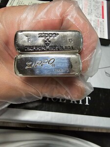 ZIPPO スターリングシルバー　アーマー　2点セット