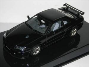 1/43　日産　スカイライン　Ｒ３４　ＧＴ－Ｒ　Ｖスペ２　黒