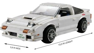 ☆最安値☆　レゴ　互換　旧車　マツダ RX-7 FC3S イニシャルＤ 1552ピース