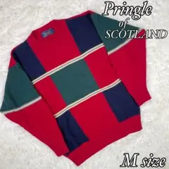 ブランド古着　Pringle of SCOTLAND 3Dニット イギリス製