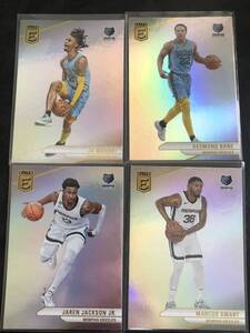 4枚セット ja morant モラント jjj smart bane grizzlies グリズリーズ panini donruss elite