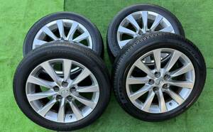 レクサスLS460 LS600 純正 (235/50R18 97W 18×7 1/2J +32) PCD 120 (3本:2010年製) (1本:2022年製)