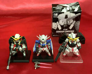 FW GUNDAM CONVERGE ヴァーチェ 『プレミアムバンダイ限定』/ ♯02 129 エクシア / #04 139 デュナメス / 3体セット ガンダムOO コンバージ