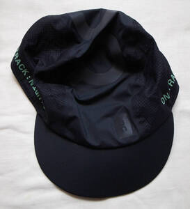 on オン MDC/ ON TRACK NIGHTS限定 ZERO CAP ランニングキャップ 黒 MIDDLE DISTANXE CIRCLE フリーサイズ