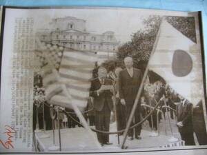 大日本帝国　昭和天皇　ヒロヒト　裕仁 アメリカ 旅行　生写真2