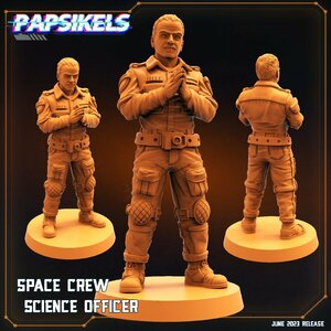 SPACE CREW SCIENCE OFFICER