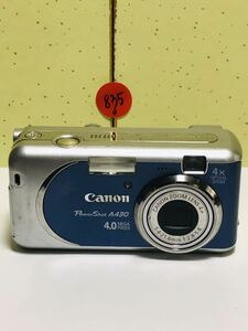 Canon キャノン PowerShot A430 パワーショットコンパクトデジタルカメラ