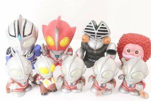 【ジャンク品】 RUN’A ラナエンタテイメント ウルトラマン シリーズ 音が出る 貯金箱 9個 まとめ 円谷 バルタン星人 ピグモン 6318-KK