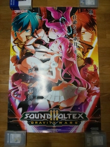 KONAMI SOUND VOLTEX III GRAVITY WARS B1ポスター