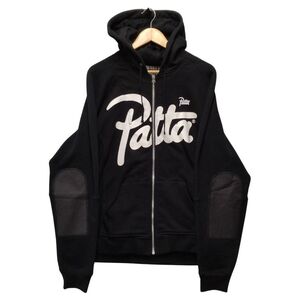 JUNYA WATANABE COMME DES GARCONS MAN ×Patta 品番 WI-T901 カスタマイズ ジップスウェット パーカー ブラック サイズL 正規品 / 35414