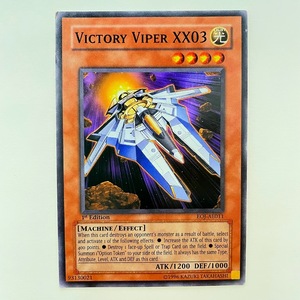 遊戯王 VICTORY VIPER XX03 EOJ-AE011 アジア版 1st Ed. ビクトリー・バイパーXX03 SR スーパーレア 英語